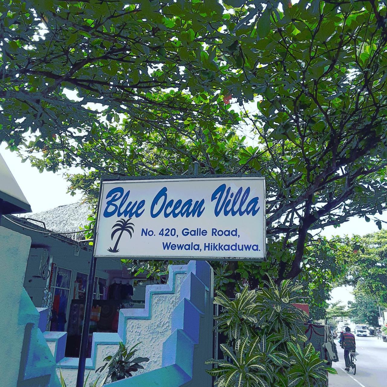 Blue Ocean Villa Хиккадува Экстерьер фото
